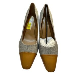 Woman's Dress Shoes Marc Fisher Kapila2 Pump Medium Gray Size 7.5 Academia